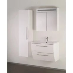 Sanotechnik Badmöbel-Set 70 Cm Sweet 3-teilg Weiß