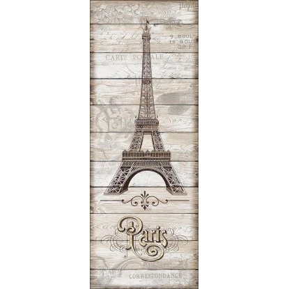 Kunstleinwand Nostalgic Paris 27 Cm X 77 Cm