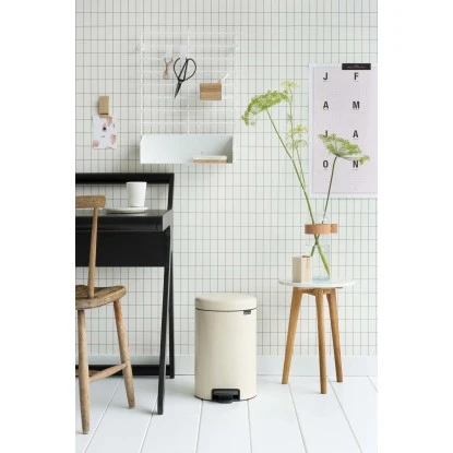 Brabantia Treteimer NewIcon 12 L Almond – Bild 4
