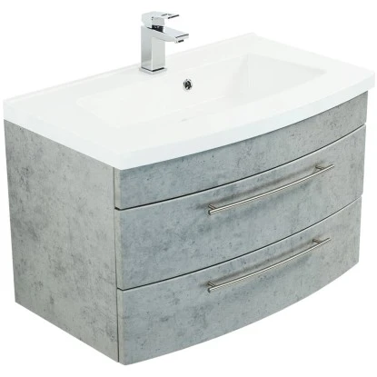 Posseik Waschplatz Luna 82 Cm Beton