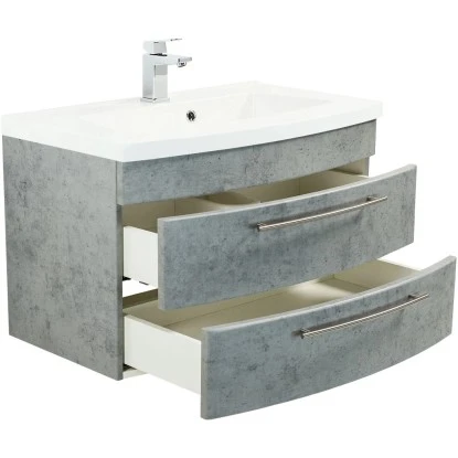 Posseik Waschplatz Luna 82 Cm Beton – Bild 5