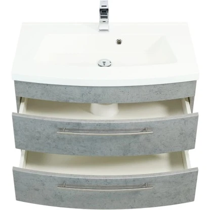 Posseik Waschplatz Luna 82 Cm Beton – Bild 6