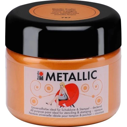 Marabu Metallic Deckend 225 Ml Metallic-Kupfer