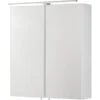 Fackelmann Spiegelschrank Como 60 LED 60 Cm X 68 Cm X 16 Cm Weiß