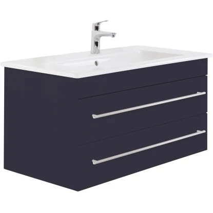 Villeroy & Boch Waschplatz 100 Cm Venticello Anthrazit Seidenglanz