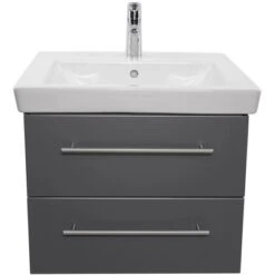 Villeroy & Boch Waschplatz 60 Cm Subway 2.0 Anthrazit Seidenglanz