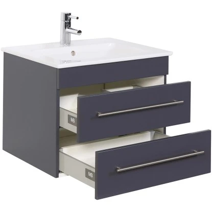 Villeroy & Boch Waschplatz 65 Cm Venticello Anthrazit Seidenglanz – Bild 4