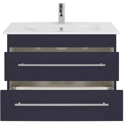 Villeroy & Boch Waschplatz 80 Cm Venticello Anthrazit Seidenglanz – Bild 4