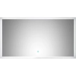 Posseik LED-Lichtspiegel 65 Cm X 120 Cm Neutralweiß Touch-Bedienung