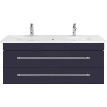 Villeroy & Boch Doppel-Waschplatz 120 Cm Venticello Anthrazit Seidenglanz – Bild 2