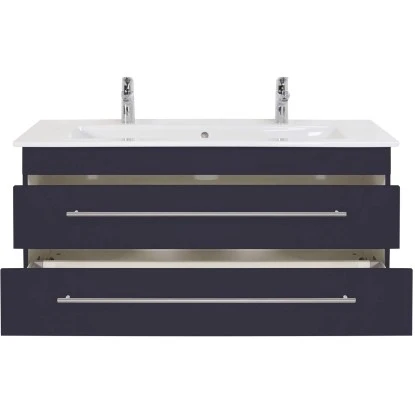 Villeroy & Boch Doppel-Waschplatz 120 Cm Venticello Anthrazit Seidenglanz – Bild 4