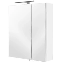 Posseik Spiegelschrank 60 Cm Multi-Use Weiß