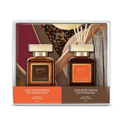 Ipuro Raumduft Essentials Set 2x50ml Sensual Und Gentle Layering