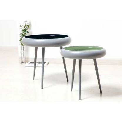 Kayoom Beistelltisch Coal Grau 41 Cm X 39 Cm – Bild 2