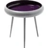 Kayoom Beistelltisch Coast Lila-Grau 47 Cm X 49 Cm