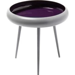 Kayoom Beistelltisch Coast Lila-Grau 47 Cm X 49 Cm