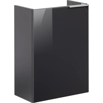 Fackelmann Mini-Waschbeckenunterschrank 45 Cm Kara Anthrazit Links