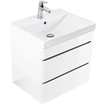 Posseik Waschplatz Amilia 60 Cm Weiß Hochglanz