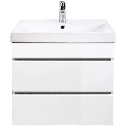 Posseik Waschplatz Amilia 60 Cm Weiß Hochglanz – Bild 2