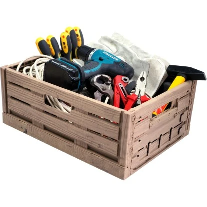 Klappbox-Midi Holzdekor 15,8 L – Bild 2