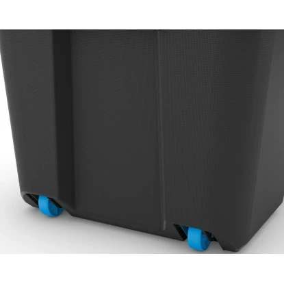 Aufbewahrungsbox Scuba L Mit Silikonring Im Deckel Und 4 Rollen Schwarz – Bild 6