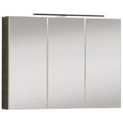 Fackelmann Spiegelschrank Vadea 90 Cm Pinie-Anthrazit