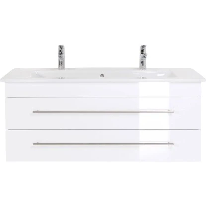 Villeroy & Boch Doppel-Waschplatz 120 Cm Venticello Weiß Hochglanz – Bild 2