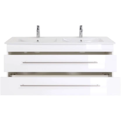 Villeroy & Boch Doppel-Waschplatz 130 Cm Venticello Weiß Hochglanz – Bild 4