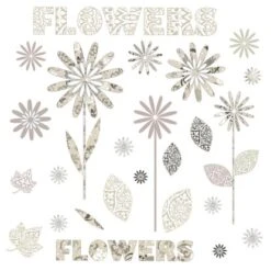 Eurographics Fenstersticker Pattern Flowers