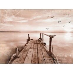 Leinwandbild Nautic Mare II 57 Cm X 77 Cm