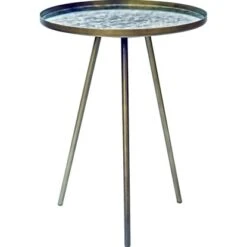 Kayoom Beistelltisch Sono Antik Glas 52 Cm X 39 Cm