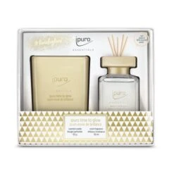 Ipuro Raumduft Essentials Time To Glow 50ml Und Duftkerze