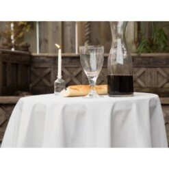 Floracord Tischdecke Rund Silbergrau 160 Cm