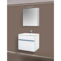 Sanotechnik Badmöbel-Set 60 Cm Stella 3-teilg Weiß