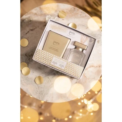 Ipuro Raumduft Essentials Time To Glow 50ml Und Duftkerze – Bild 4