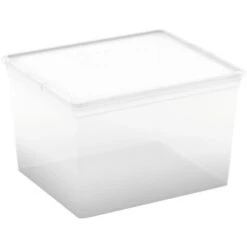 Aufbewahrungsbox C Cube Mit Deckel Transparent