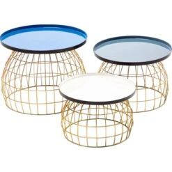 Kayoom Beistelltisch-Set Laudatio 42-32-26 Cm X 50-45-40 Cm