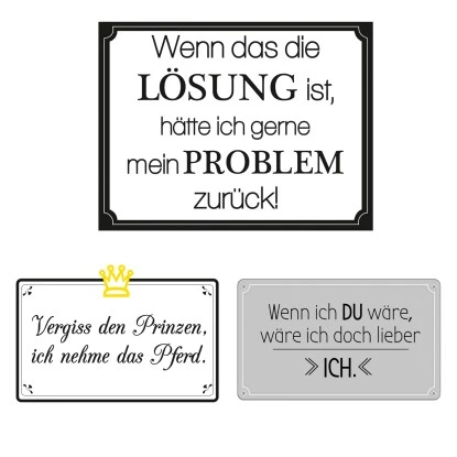 Eurographics Deco Sticker Funny Sayings